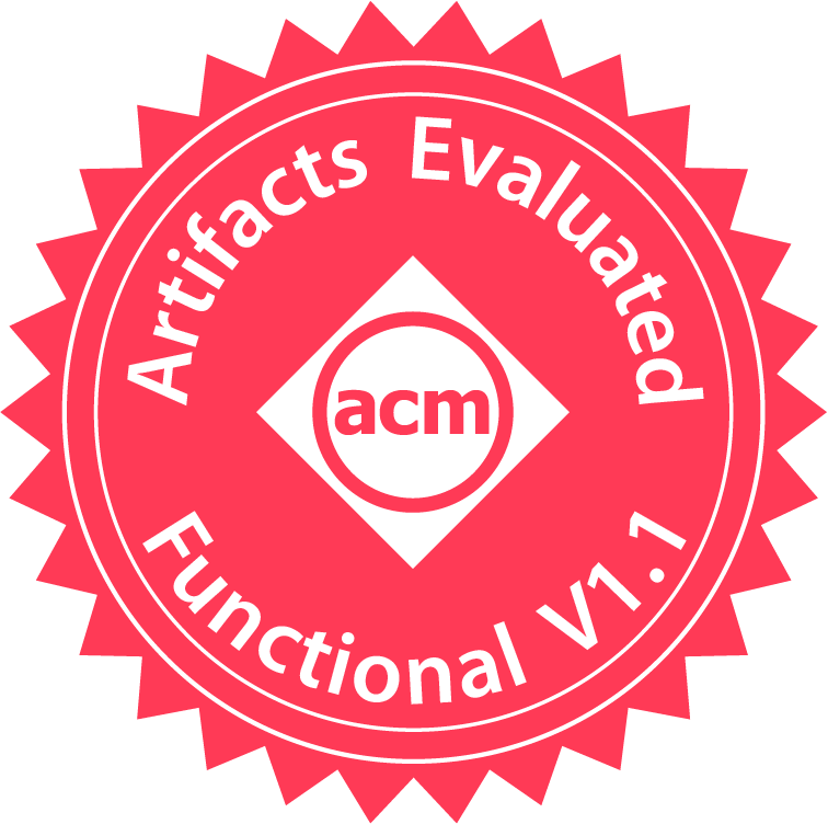 ACM Artifacts Evaluated — Functional badge